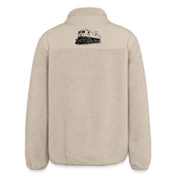 Elektrolok E10 1239 - Relaxed Fit Unisex Sherpajacke von Stanley/Stella - Beige - Hinten