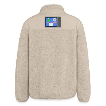 Ich bin ein 90er-Jahre-Gamer - Relaxed Fit Unisex Sherpajacke von Stanley/Stella - Beige - Hinten
