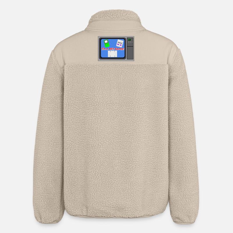 Ich bin ein 90er-Jahre-Gamer - Relaxed Fit Unisex Sherpajacke von Stanley/Stella - Beige