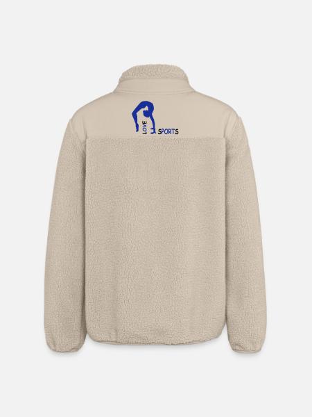 sports - Relaxed Fit Unisex Sherpa Jacket by Stanley/Stella - beige