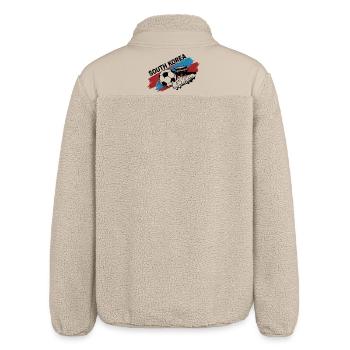 Corée du Sud Football Maillot South Korea Soccer - Veste sherpa unisexe coupe décontractée Stanley/Stella - beige - Dos