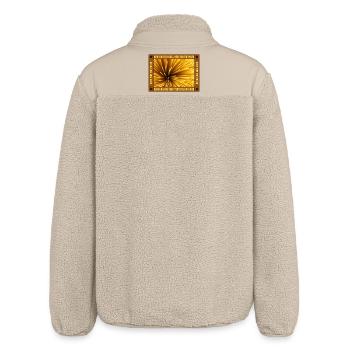 Cadre rétro Spaghetti Focus - Veste sherpa unisexe coupe décontractée Stanley/Stella - beige - Dos
