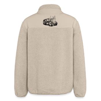 Minneapolis Tractor G 1000 - Relaxed Fit Unisex Sherpa Jacket by Stanley/Stella - beige - Back