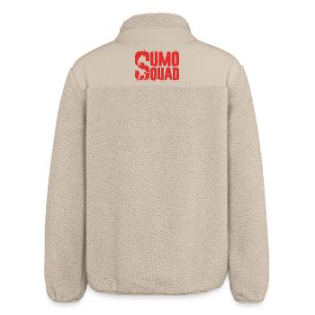 Lutteurs de sumo Sumo Wrestling Nagoya Sumo Squad - Veste sherpa unisexe coupe décontractée Stanley/Stella - beige - Dos