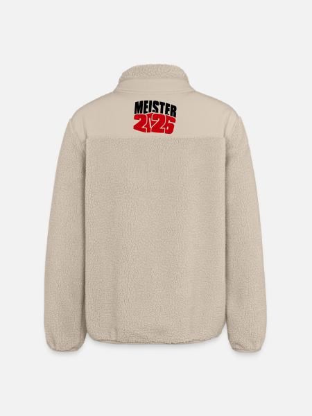 Champion 2026 Championship - Relaxed Fit Unisex Sherpa Jacket by Stanley/Stella - beige