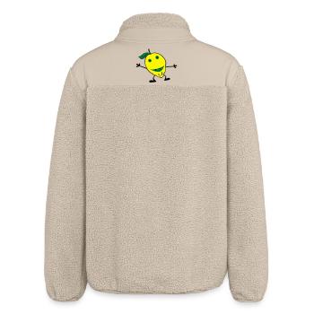 lemons man - Relaxed Fit Unisex Sherpa Jacket by Stanley/Stella - beige - Back