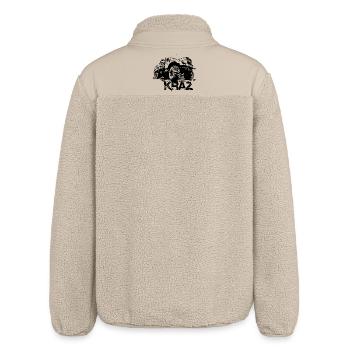 KrAZ-255 - Relaxed Fit Unisex Sherpajacke von Stanley/Stella - Beige - Hinten
