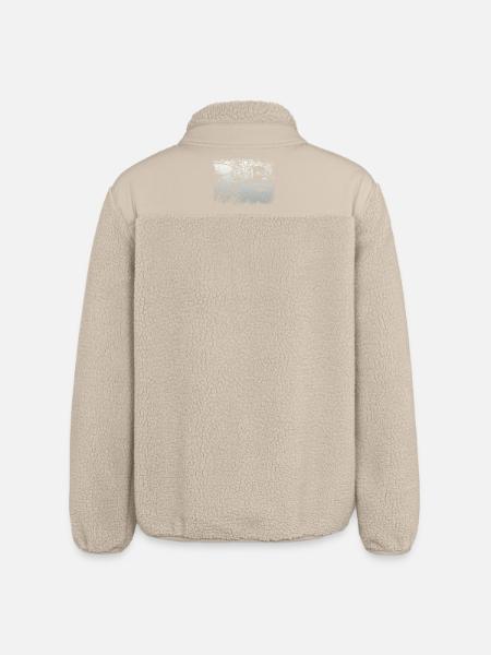 Simson Swallow KR51 - Relaxed Fit Unisex Sherpa Jacket by Stanley/Stella - beige