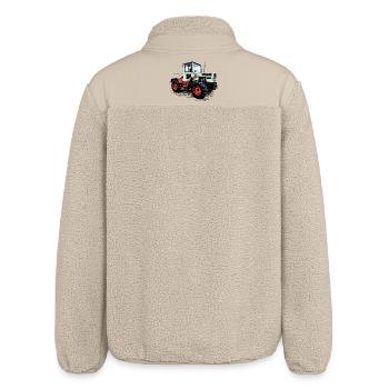 MB trac 65 70 Tracteur - Veste sherpa unisexe coupe décontractée Stanley/Stella - beige - Dos