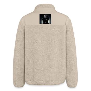Twins Darkness to - Relaxed Fit Unisex Sherpajacke von Stanley/Stella - Beige - Hinten