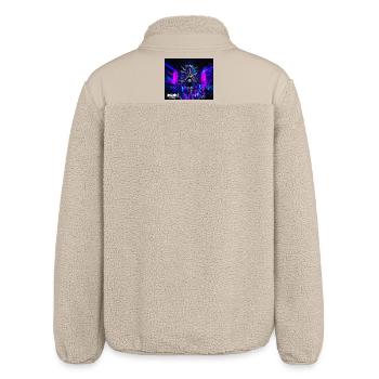 graffiti punk anime - Veste sherpa unisexe coupe décontractée Stanley/Stella - beige - Dos