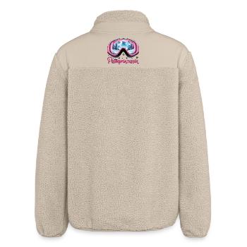 Piste princess - Relaxed Fit Unisex Sherpa Jacket by Stanley/Stella - beige - Back