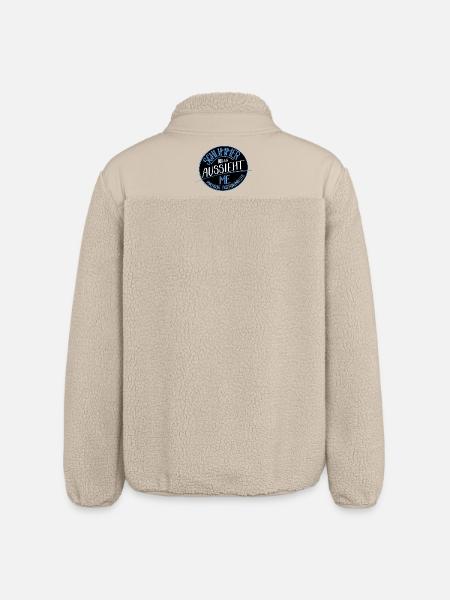 Schlimmer als es aussieht, ME - Relaxed Fit Unisex Sherpajacke von Stanley/Stella - Beige