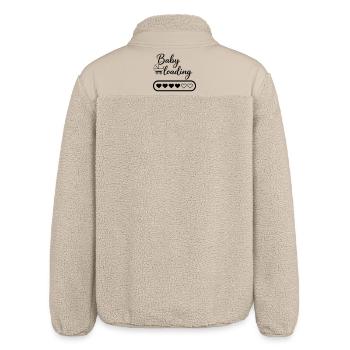 Baby loading - Relaxed Fit Unisex Sherpa Jacket by Stanley/Stella - beige - Back