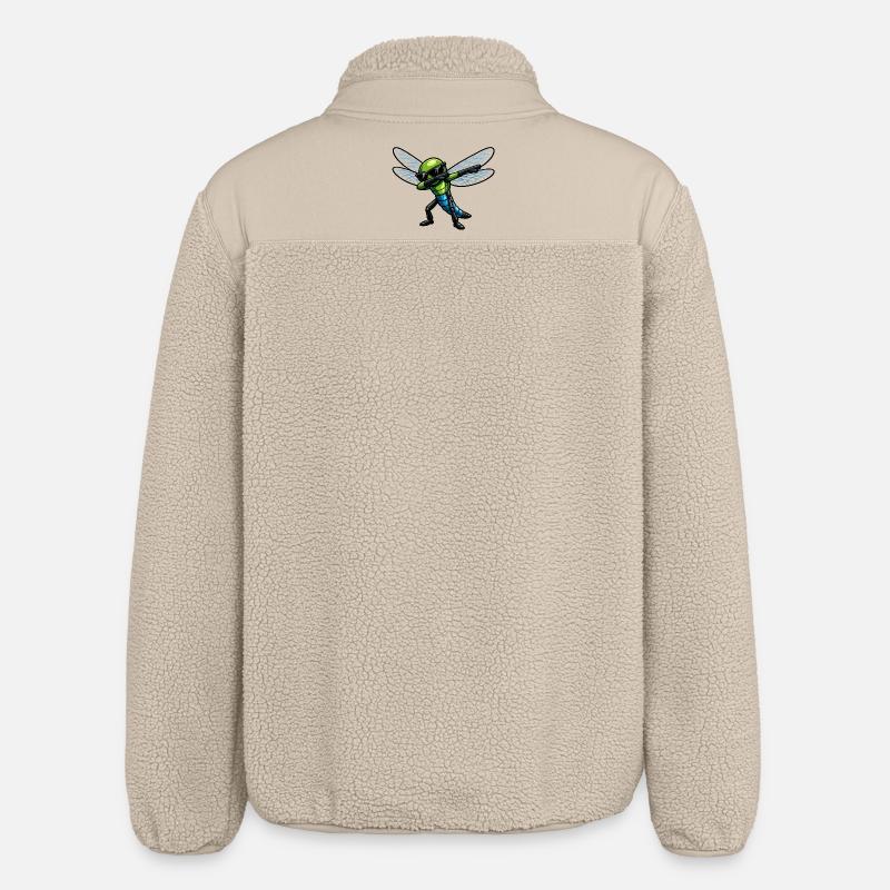 Dab de la Libellule - Veste sherpa unisexe coupe décontractée Stanley/Stella - beige
