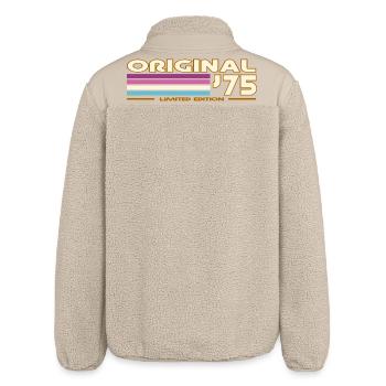 Original 75 Rayures Vintage - Veste sherpa unisexe coupe décontractée Stanley/Stella - beige - Dos