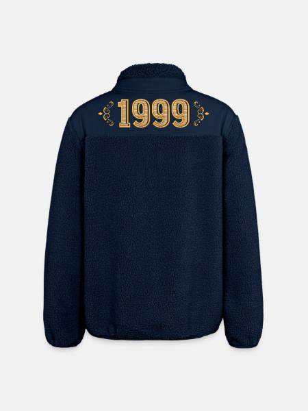 Legend since 1999 retro 1999 - Relaxed Fit Unisex Sherpa Jacket by Stanley/Stella - navy