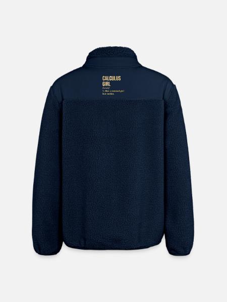 Calculus Calculus Calculus - Relaxed Fit Unisex Sherpa Jacket by Stanley/Stella - navy
