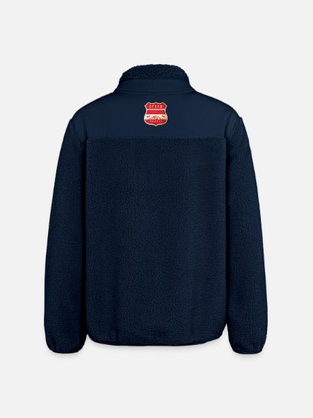 Steyr Österreich Wappen Flaggen Design - Relaxed Fit Unisex Sherpajacke von Stanley/Stella - Navy