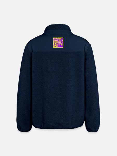 Hypno Fun Show - Relaxed Fit Unisex Sherpajacke von Stanley/Stella - Navy