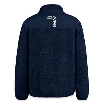 Limited Edition Est. 1966 - Relaxed Fit Unisex Sherpajacke von Stanley/Stella - Navy - Hinten - AI Model Male 185 light (185cm)