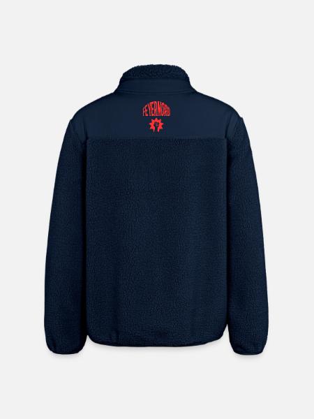 Feyernord - Relaxed Fit Unisex Sherpajacke von Stanley/Stella - Navy