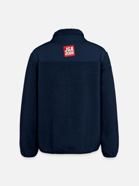 Jga 2026 Bachelor Party - Relaxed Fit Unisex Sherpa Jacket by Stanley/Stella - navy