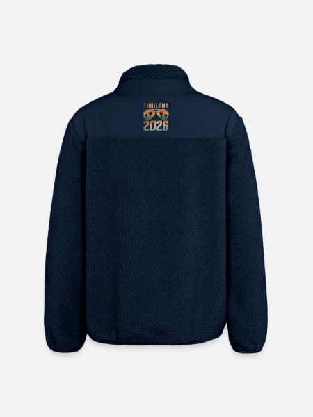 Thailand 2026 - Relaxed Fit Unisex Sherpa Jacket by Stanley/Stella - navy