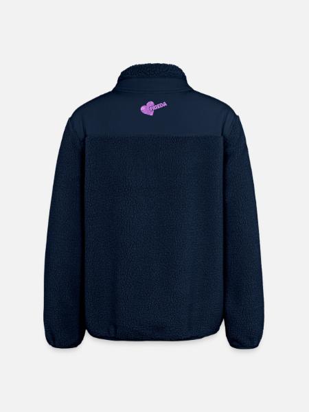 Frieda comme une couronne - Veste sherpa unisexe coupe décontractée Stanley/Stella - marine