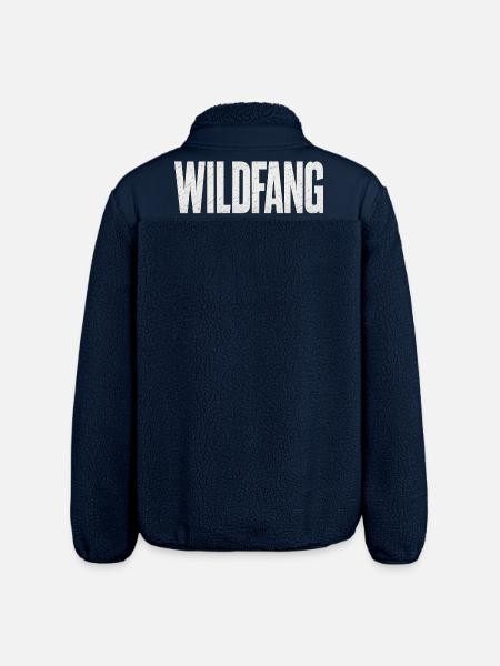 Wildfang - Relaxed Fit Unisex Sherpajacke von Stanley/Stella - Navy