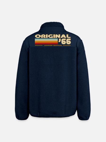 1966 - Veste sherpa unisexe coupe décontractée Stanley/Stella - marine
