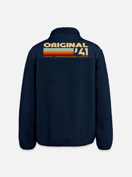 1941 - Relaxed Fit Unisex Sherpajacke von Stanley/Stella - Navy
