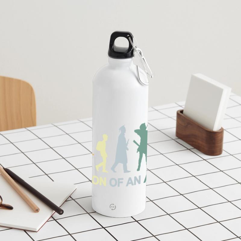 Archers Evolution Panoramic Drinks Bottle with Carabiner 750 ml