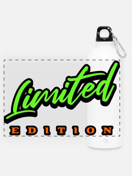 Limited Edition - Panorama Trinkflasche mit Karabiner 750 ml - Weiß