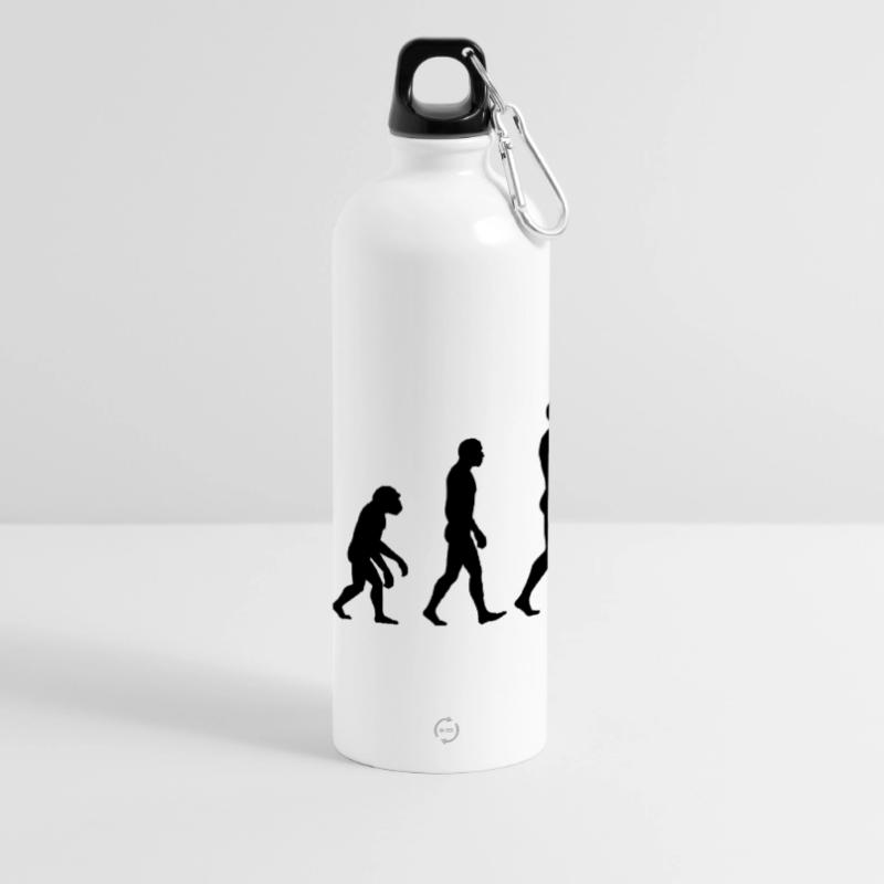 EVOLUTION RUNNERIN PUISSANCE ! AJUSTEMENT DE COUREUR DE JOGGING Gourde panoramique avec mousqueton 750 ml