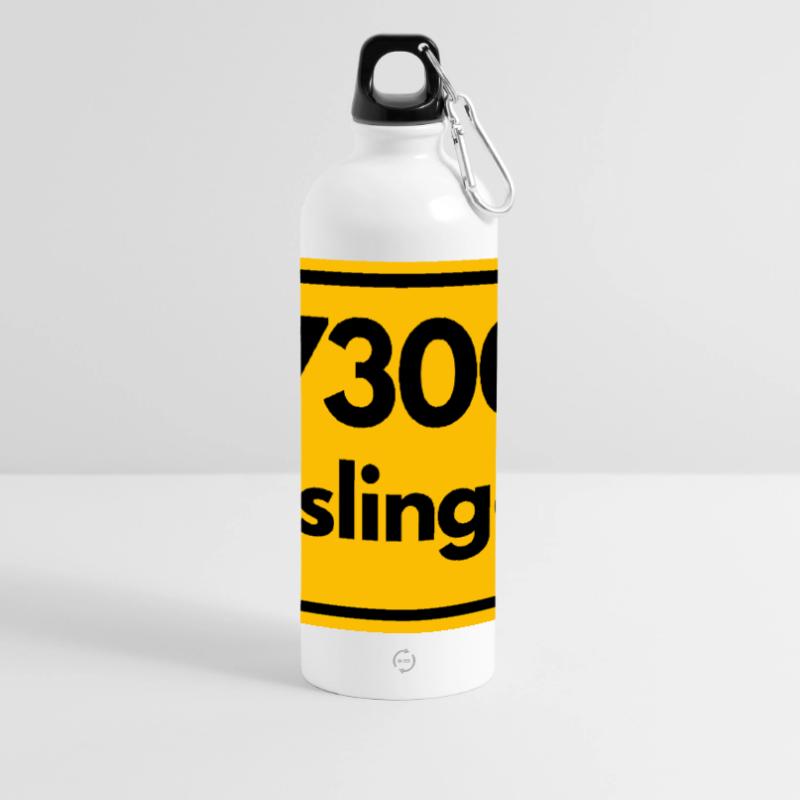 OLD POSTCODE ZIP CODE RETRO 7300 ESSLINGEN SCHABEN Panoramic Drinks Bottle with Carabiner 750 ml