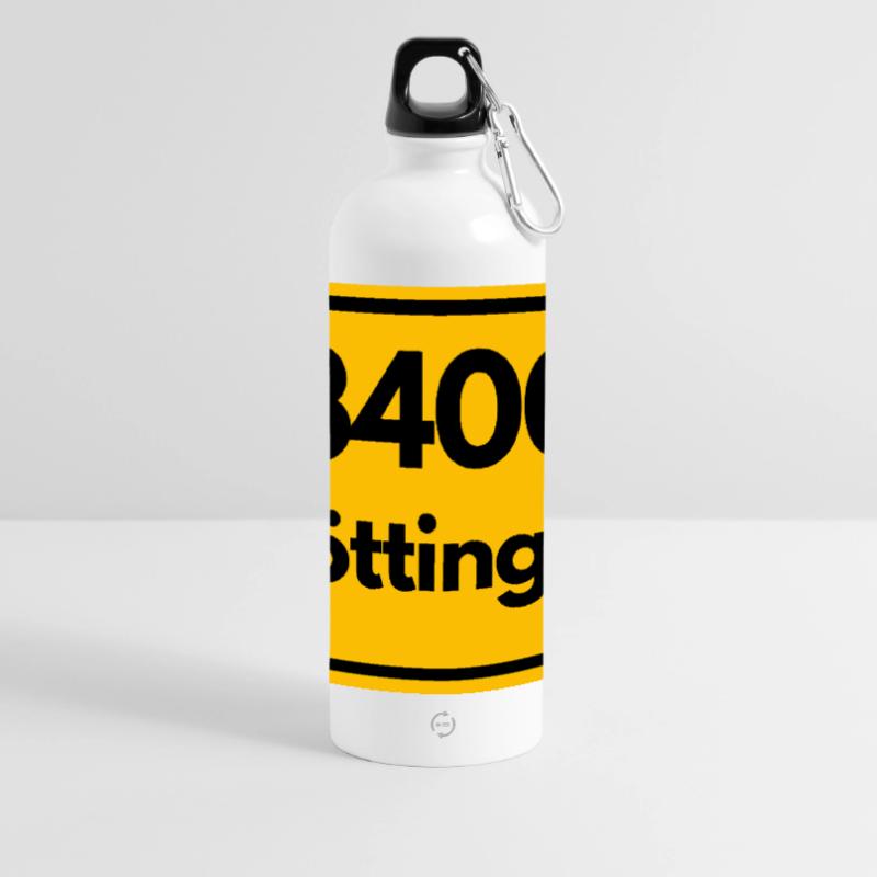 OLD POSTCODE POSTCODE RETRO 3400 GÖTTINGEN UNISTAD Panoramic Drinks Bottle with Carabiner 750 ml