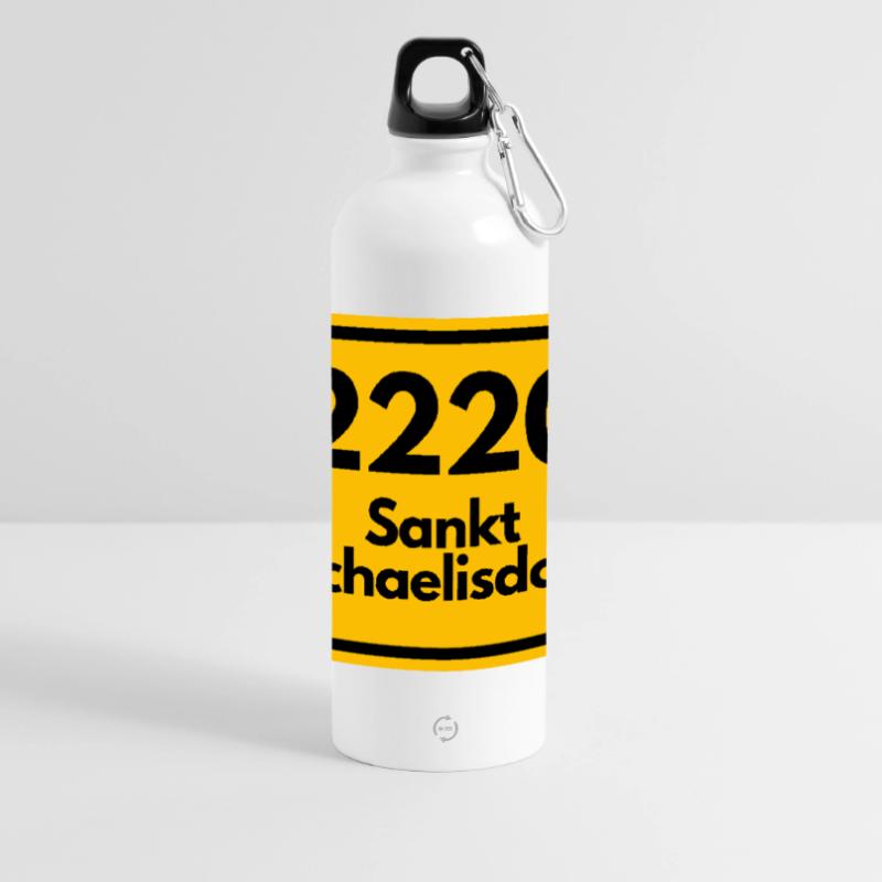 OLD POSTCODE POSTCODE 2220 SANKT MICHAELISDONN Panoramic Drinks Bottle with Carabiner 750 ml