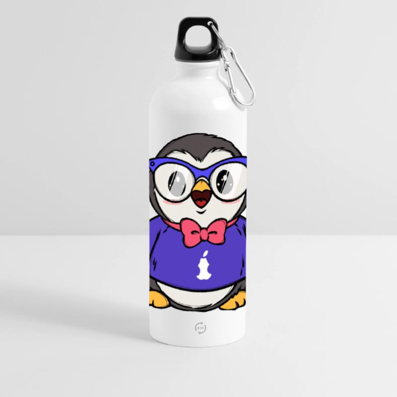 Softwareentwickler Code Developer Programmierer Panorama Trinkflasche mit Karabiner 750 ml