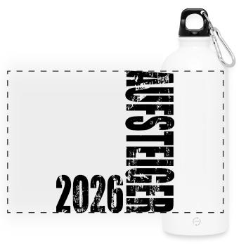 Promoted 2026 Promotion Jersey Promotion 26 - Panoramic Drinks Bottle with Carabiner 750 ml - white - Front