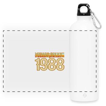 Original 1988 Retro Limited - Gourde panoramique avec mousqueton 750 ml - blanc - Devant