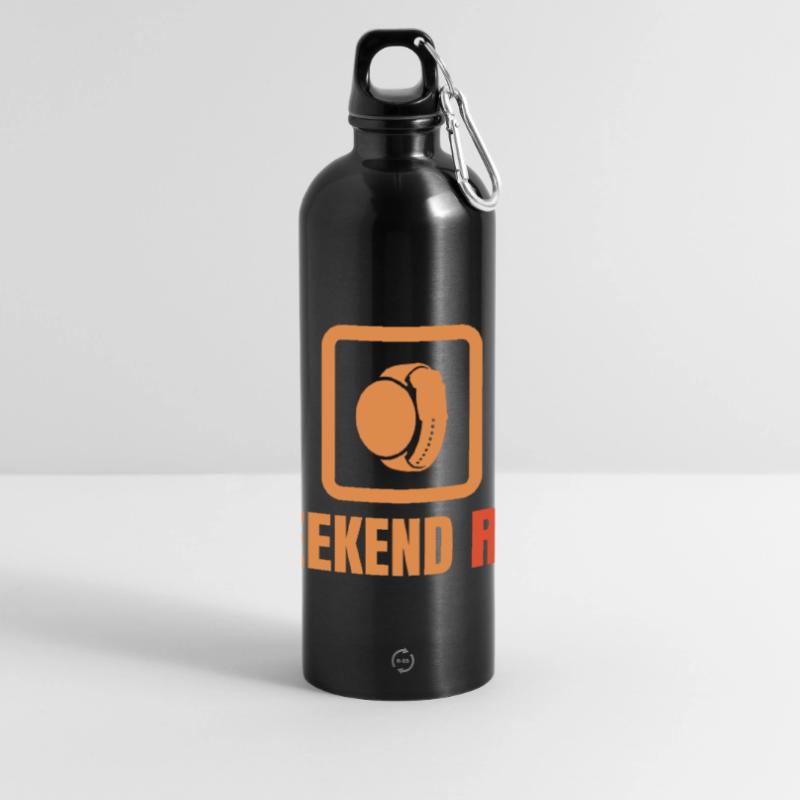 Runner Weekend Routine Panoramic Drinks Bottle with Carabiner 750 ml