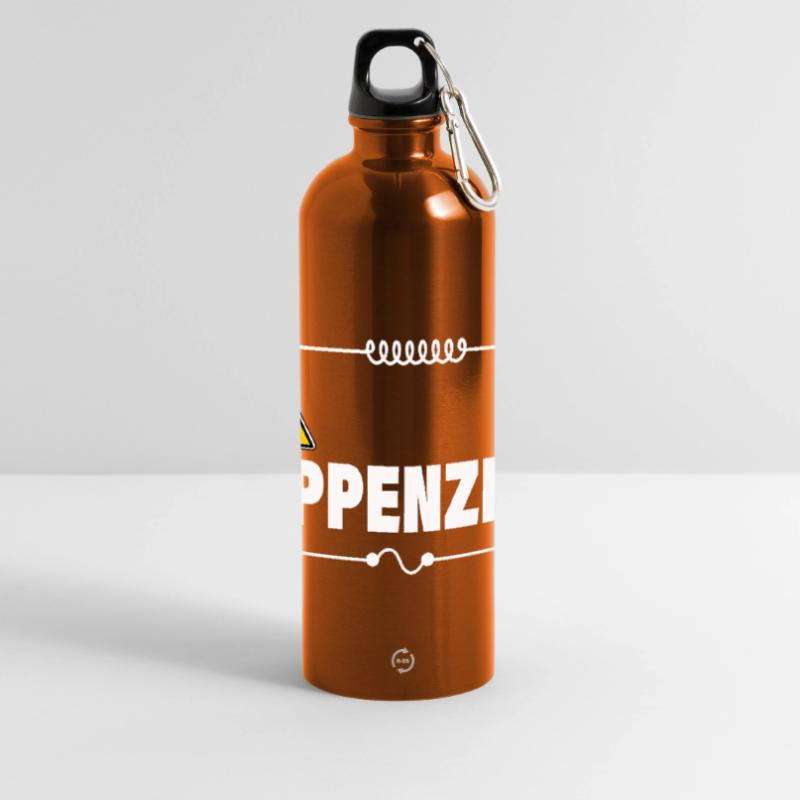 String-puller Panoramic Drinks Bottle with Carabiner 750 ml