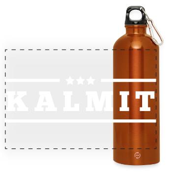 Kalmit Haardt - Panorama Trinkflasche mit Karabiner 750 ml - Orange - Vorne