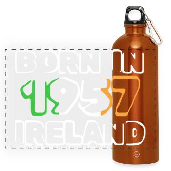Ireland 1957 - Panoramic Drinks Bottle with Carabiner 750 ml - burnt orange - Front