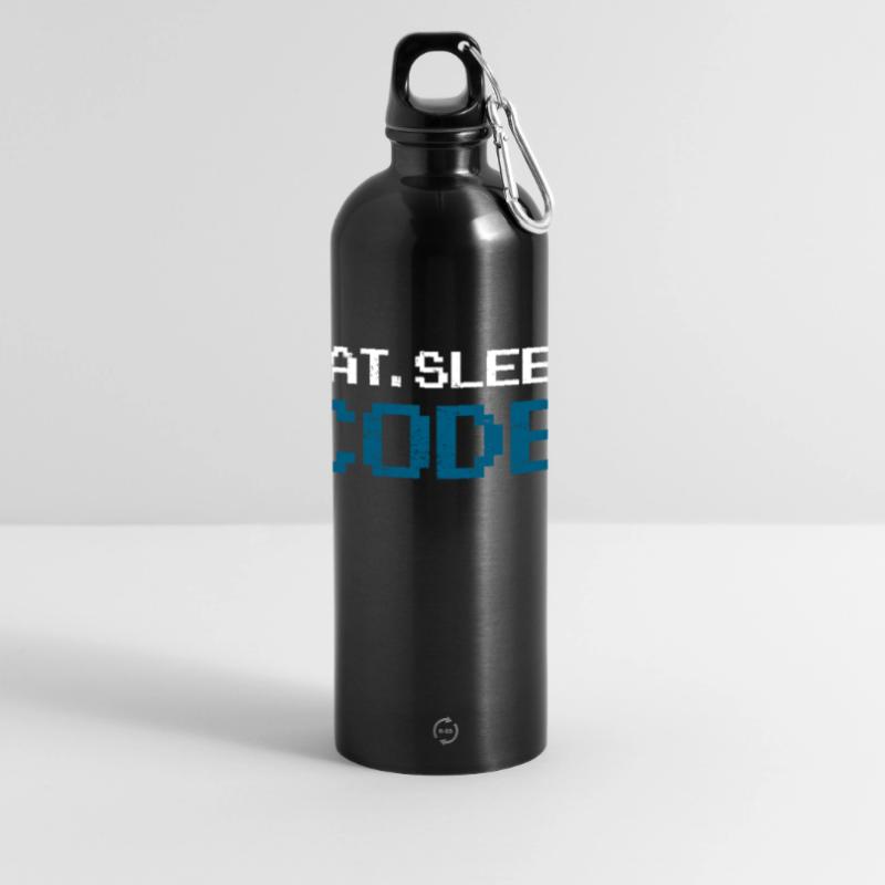 Code de programmation informatique Gourde panoramique avec mousqueton 750 ml