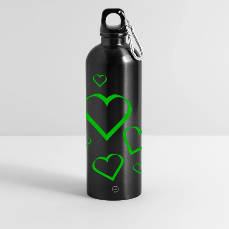 Muttertags Geschenk Mutter Muttertag Geschenkidee  Panorama Trinkflasche mit Karabiner 750 ml