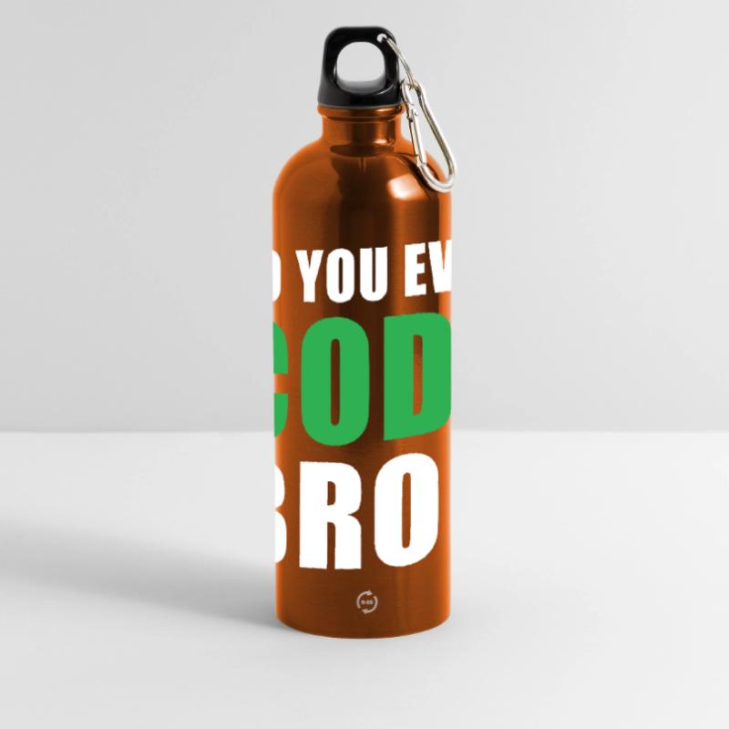 Codez-vous même Bro Graphic Gourde panoramique avec mousqueton 750 ml