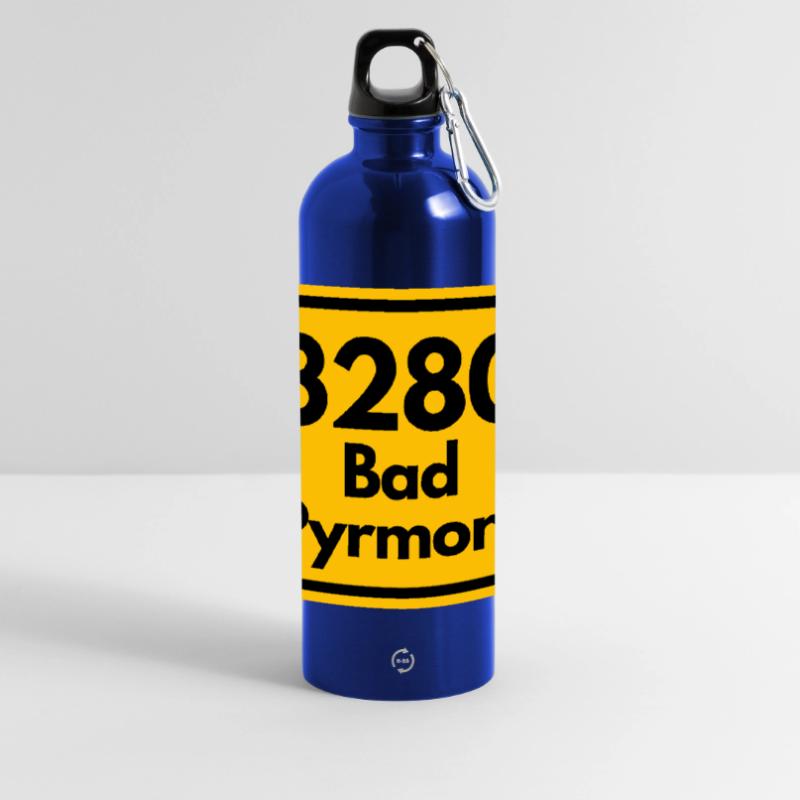 OLD POSTCODE POSTCODE RETRO 3280 BAD PYRMONT Panoramic Drinks Bottle with Carabiner 750 ml