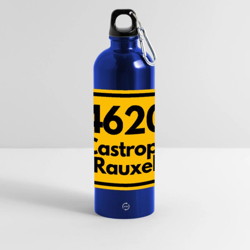 OLD POSTCODE POSTCODE RETRO 4620 CASTROP-RAUXEL Panoramic Drinks Bottle with Carabiner 750 ml